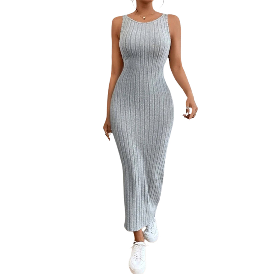 Backless Knit Bodycon